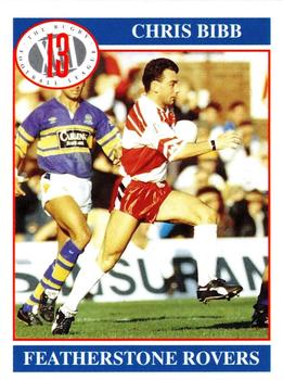 1991 Merlin Rugby League #33 Chris Bibb Front